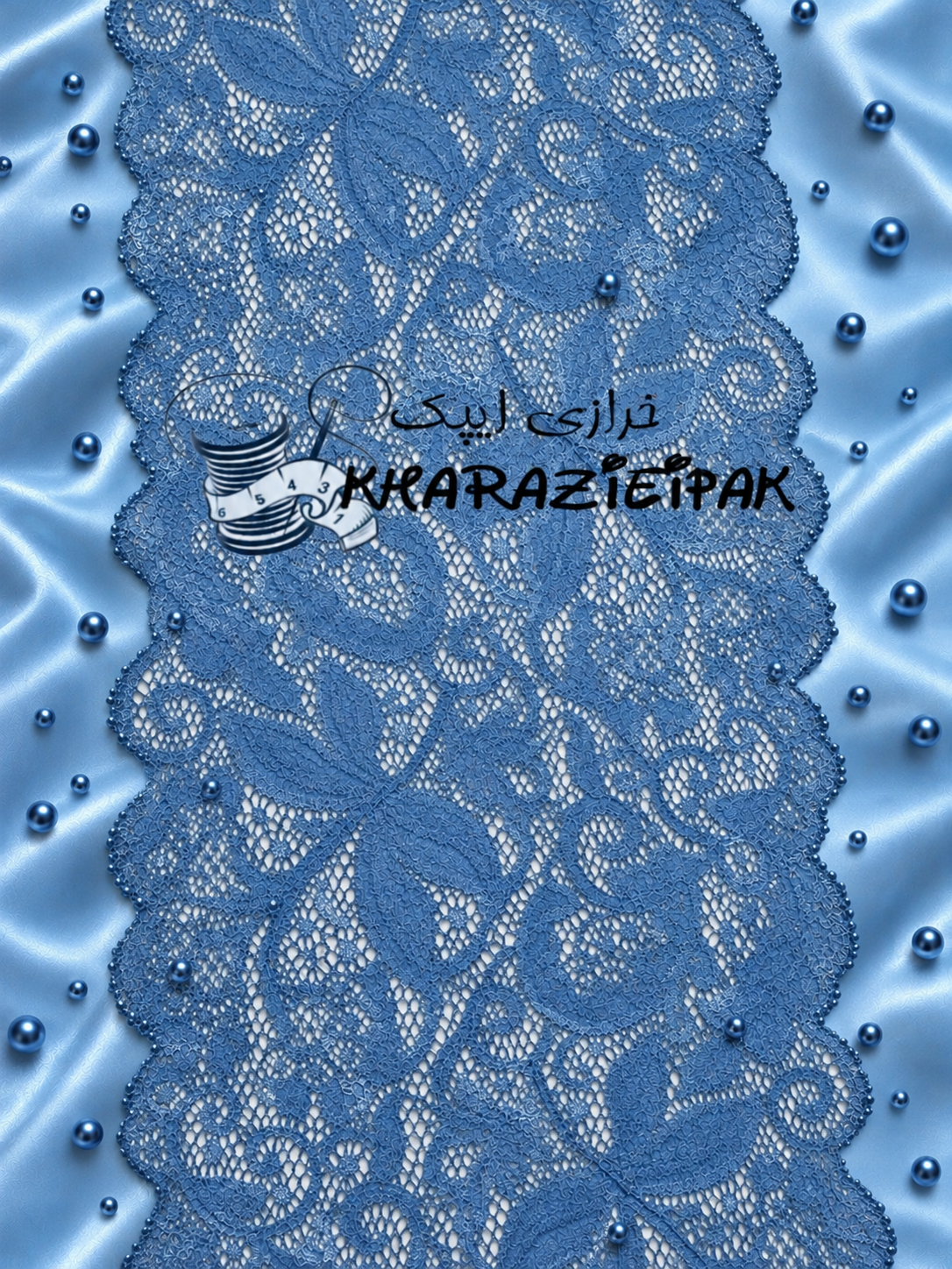 پارچه تور دانتل کشی